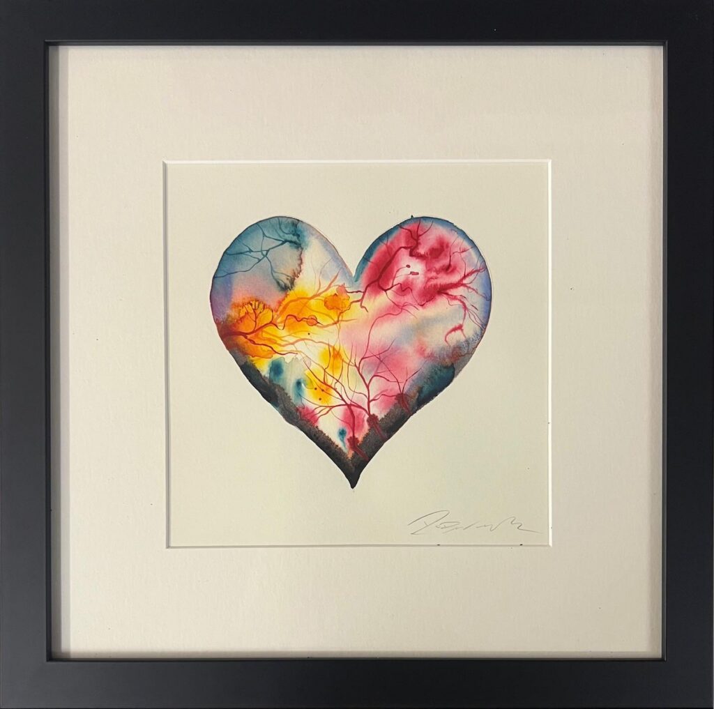 Watecolour Heart #1