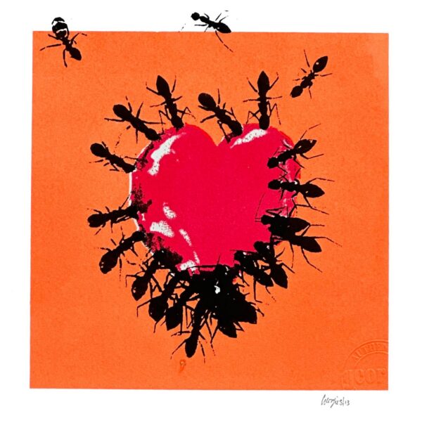 Feed Me Love (fluro orange)