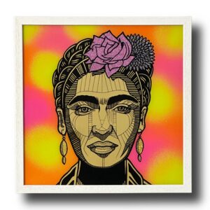 24ct Gold Frida - Orange, Yellow & Pink
