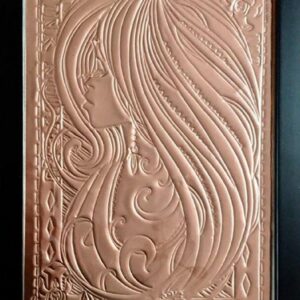 Ink Nouveau Copper Repousse