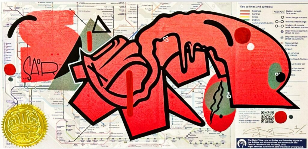 Saor Maps - Red