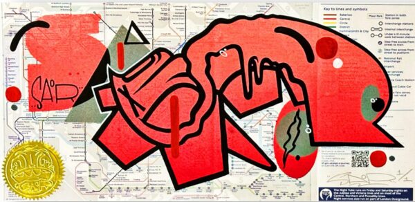 Saor Maps - Red