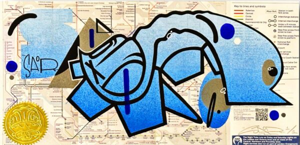 Saor Maps - Blue