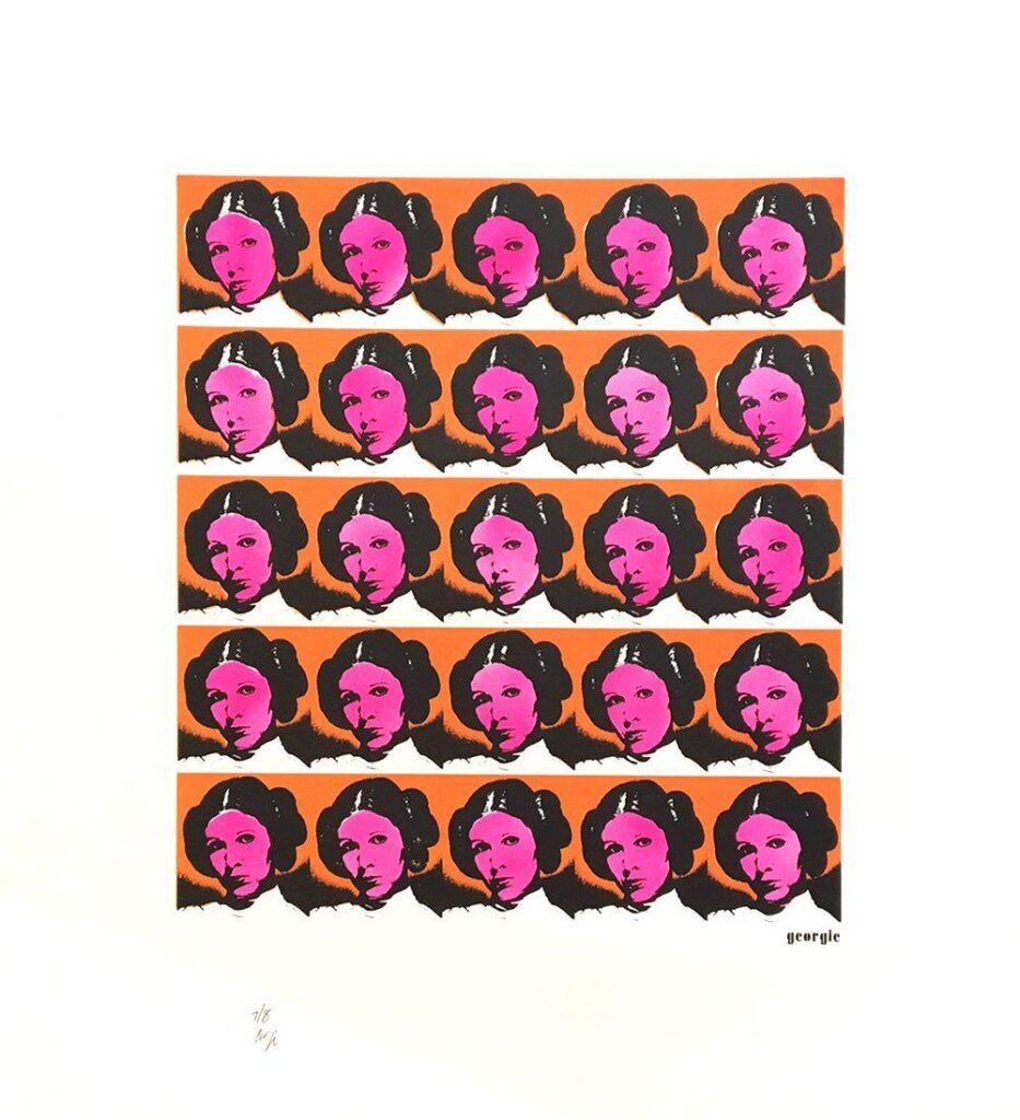 Star Warhol Orange