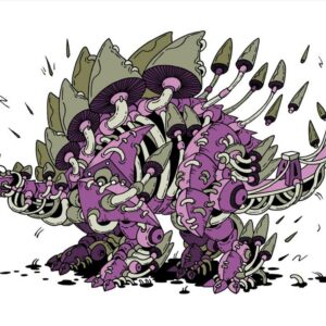 Mushroom Stegosaurus