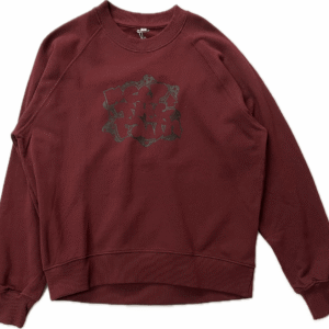 KTF Bubble Burgundy Ladies Sweatshirt