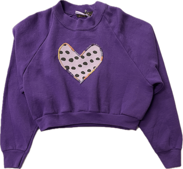 More Love Cropped Sweatshirt