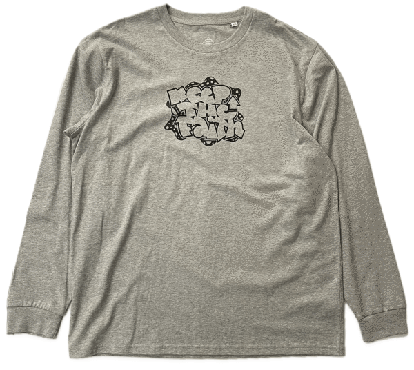 KTF Bubble Grey Long Sleeve Tee