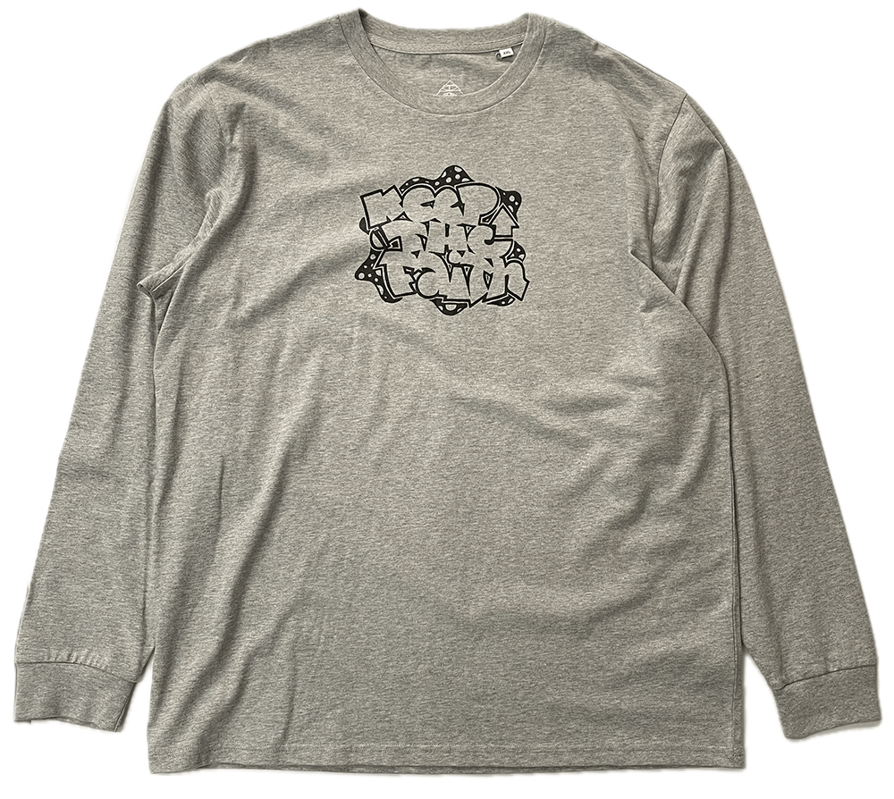 KTF Bubble Grey Long Sleeve Tee