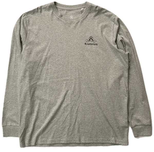 KTF Grey Garfield Long Sleeve Tee