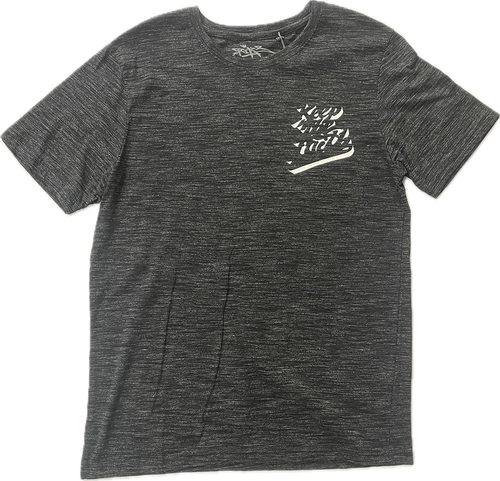 KTF Heather Black Tee