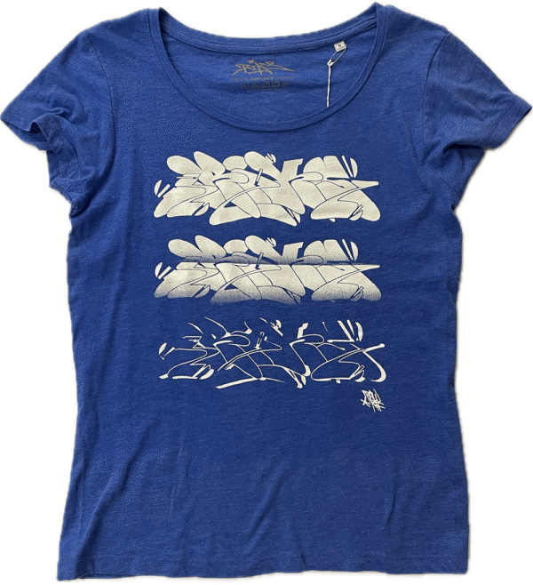 Riks Heather Blue Ladies Tee