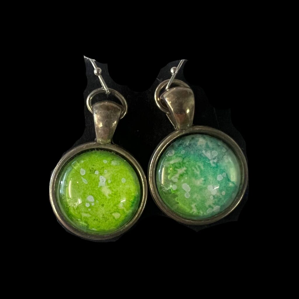 Silver Drop Earings