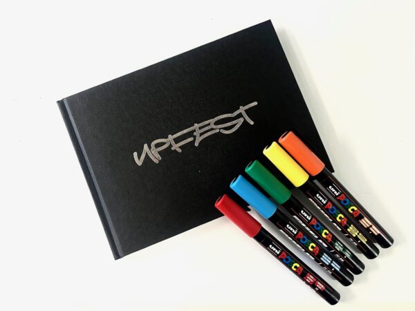 Upfest Sketchbook and Posca