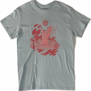 We Came From The Water Blue Tee