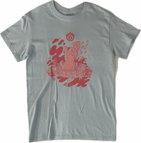 We Came From The Water Blue Tee