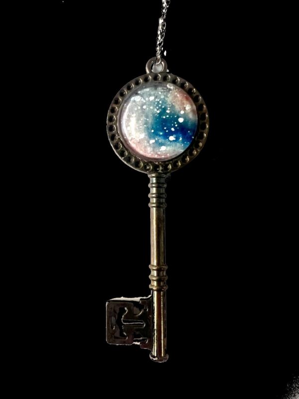 Silver Key Necklace