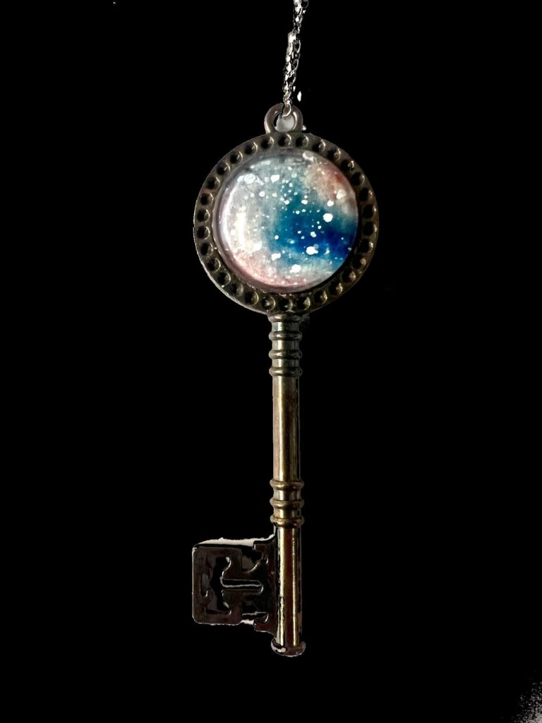 Silver Key Necklace