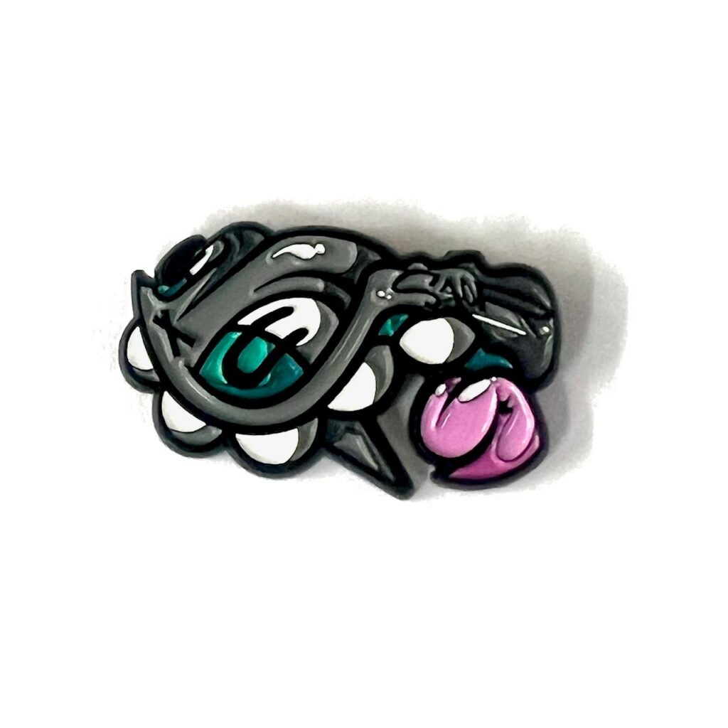 Limited edition pin badge