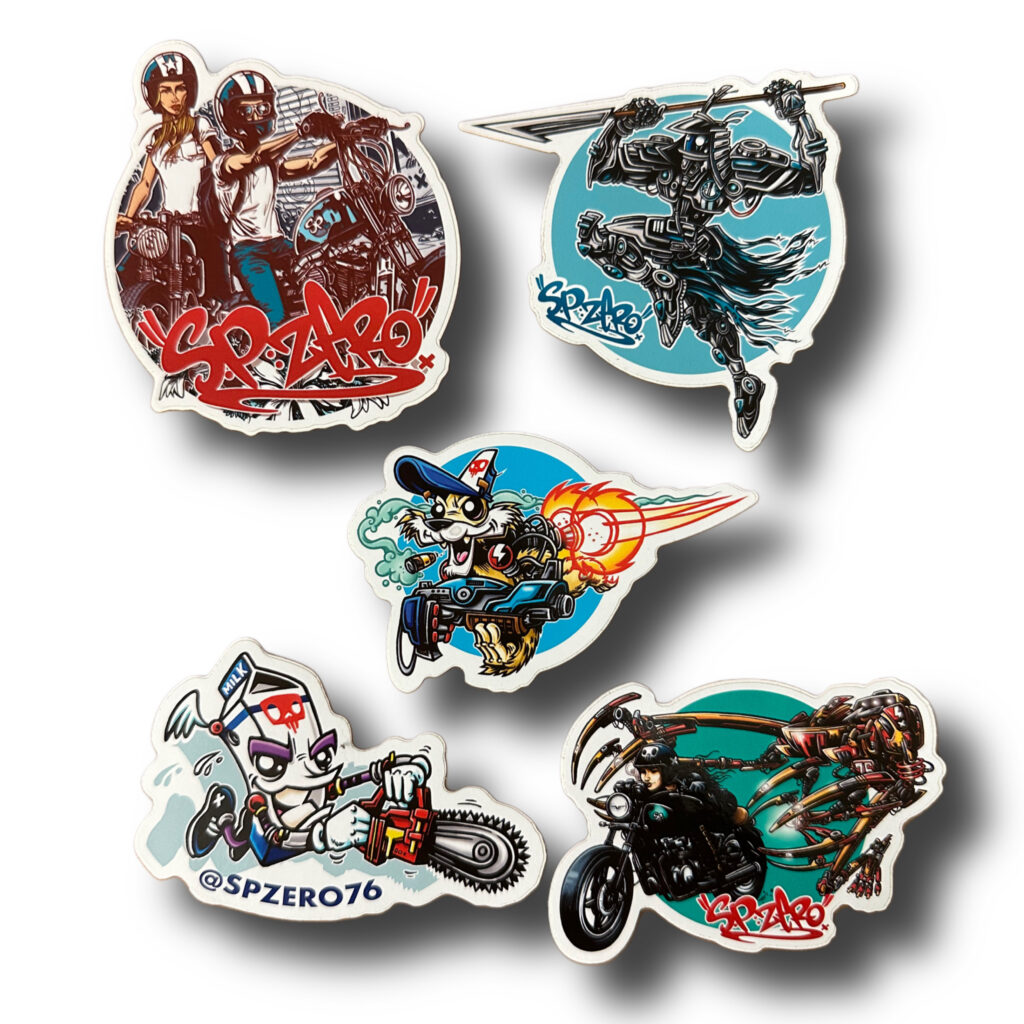 Robot Apocalypse Sticker Pack #1