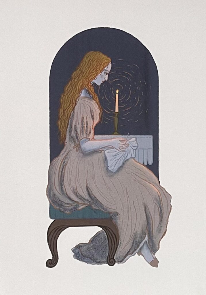 Lady with Candle