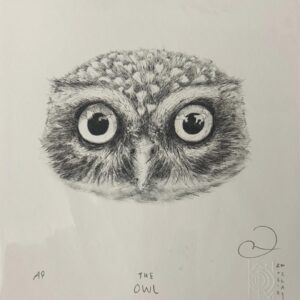 Mini Print - The Owl