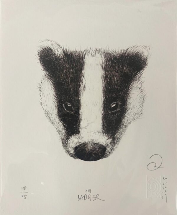 Mini Print - The Badger
