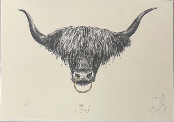 Mini Print - The Cow