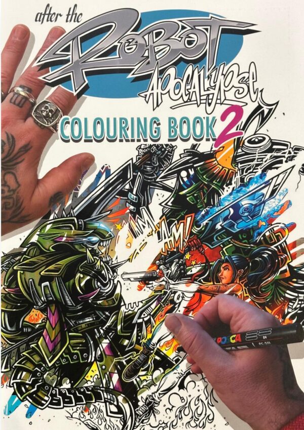 After the Robot Apocalypse Vol#2 (Colouring)