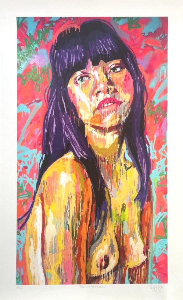 Girl with Purple Hair