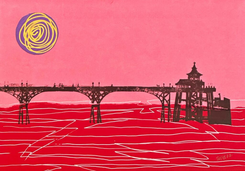 The Most Beautiful Pier In The World (red)
