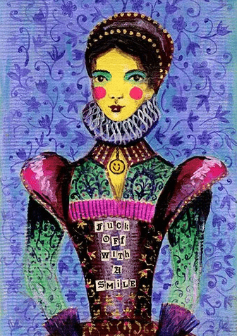 F**k off with a smile