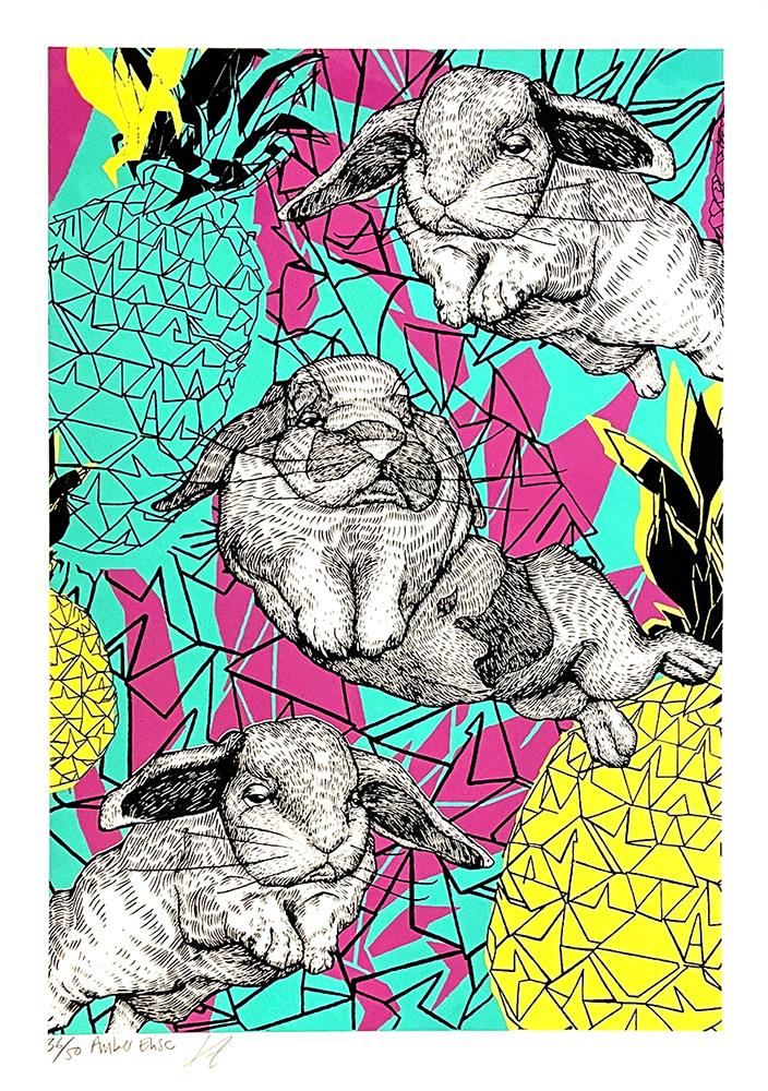 Bunny and Pineapple