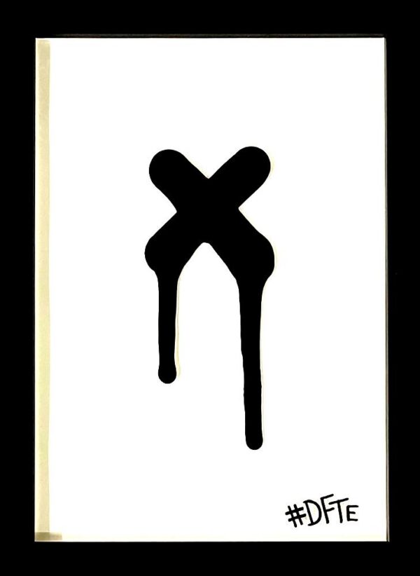 X (framed) #1