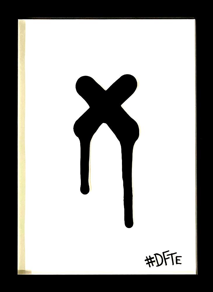 X (framed) #1