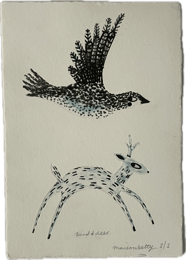 Bird & Deer