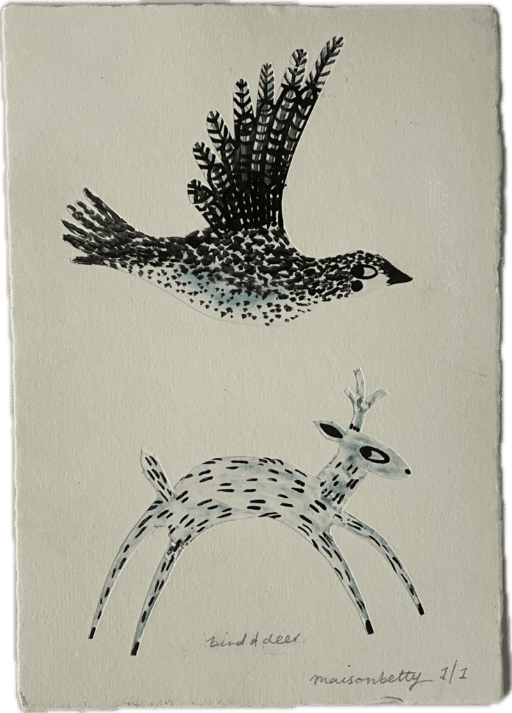 Bird & Deer
