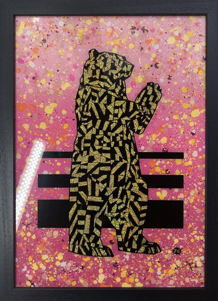 Ursa the Bear Pink/Orange