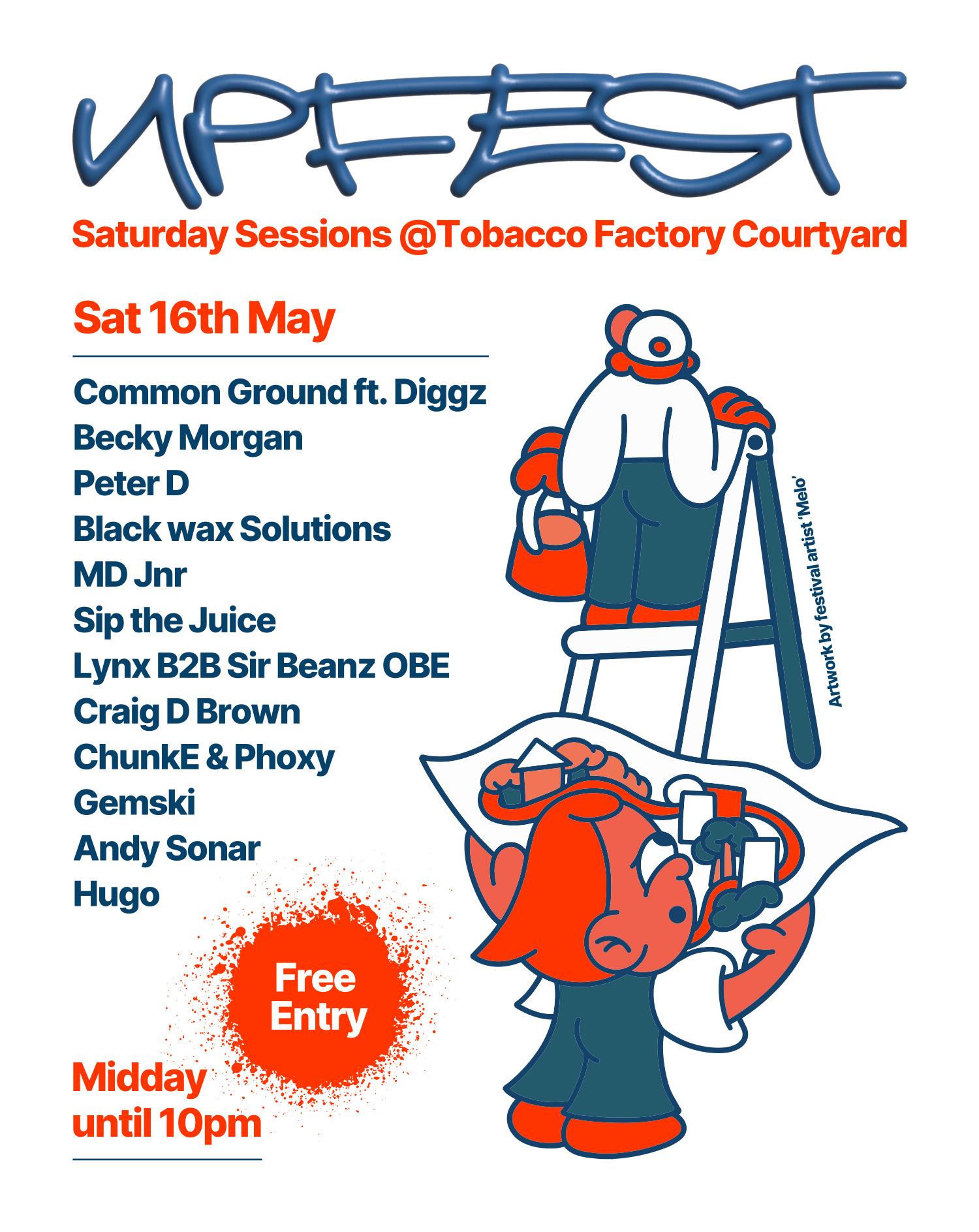 .Saturday Sessions 16th