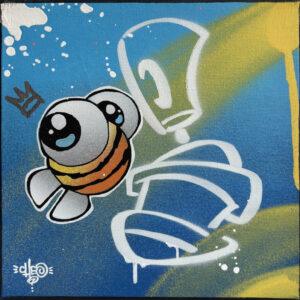 Bee Spray Mini Canvas