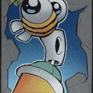 Bee Can Mini Canvas