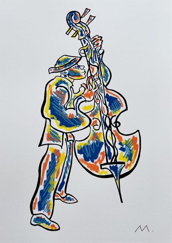 Double Bass Player