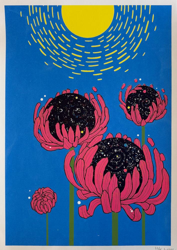 Galaxy Flowers