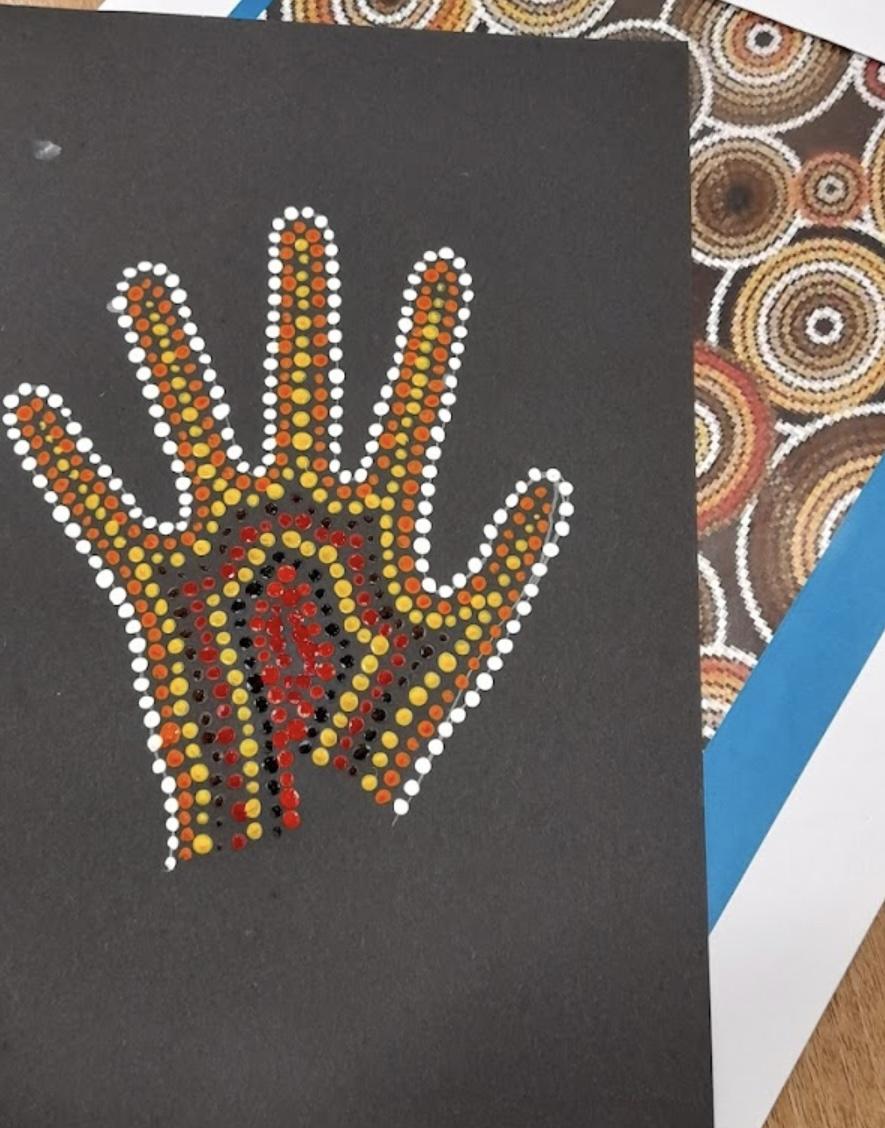 Dot Hand Art Workshop