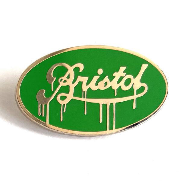 Drippy Bristol Pin - Green