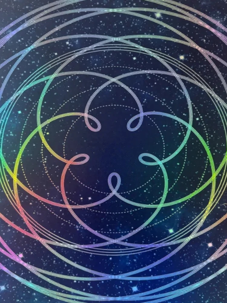 The Celestial Dance of Venus (A4 Holographic edition)