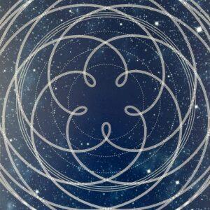 The Celestial Dance of Venus (A3 Ice Gold edition)
