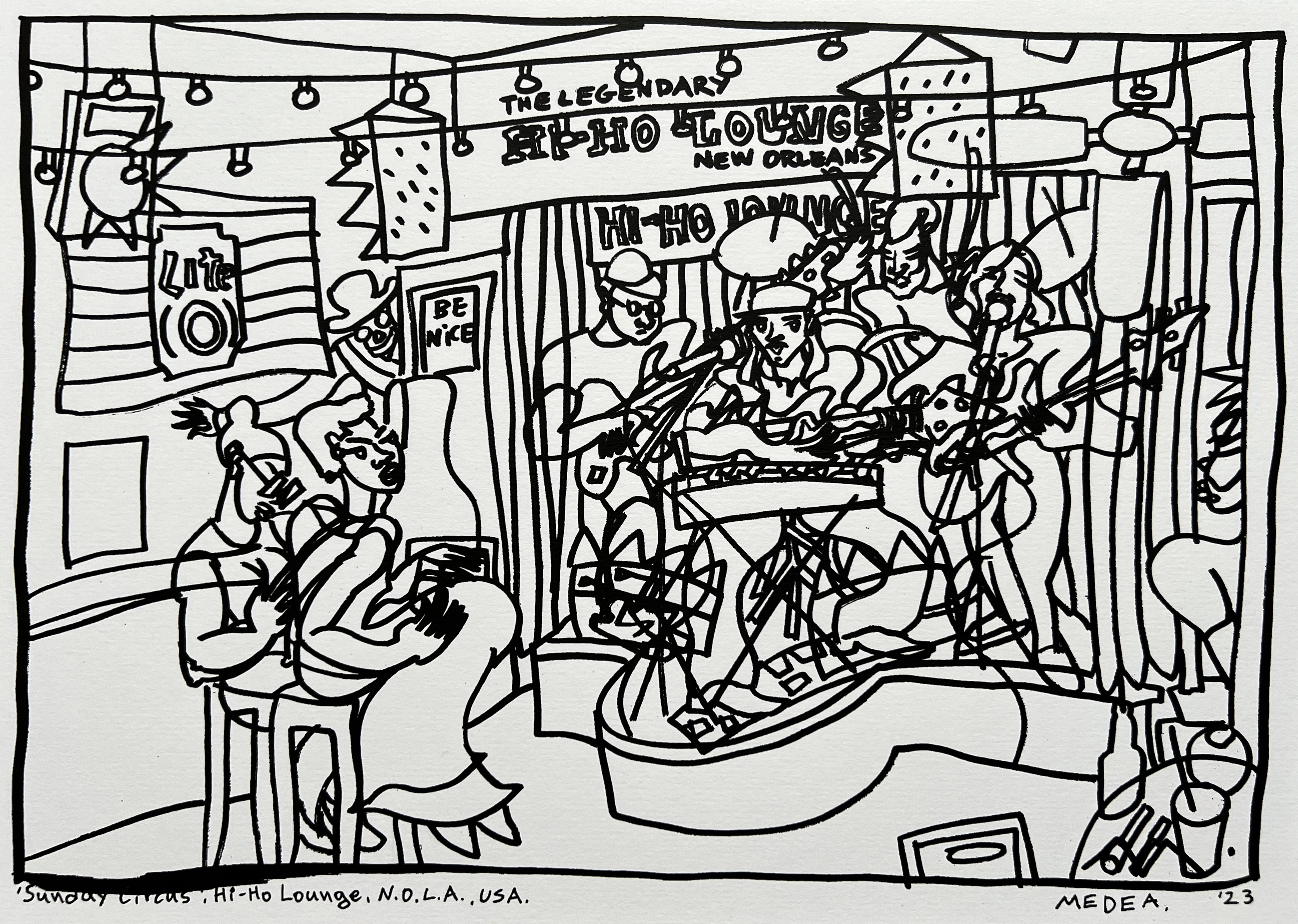 Sunday Circus: Hi- Ho Lounge, NOLA, USA