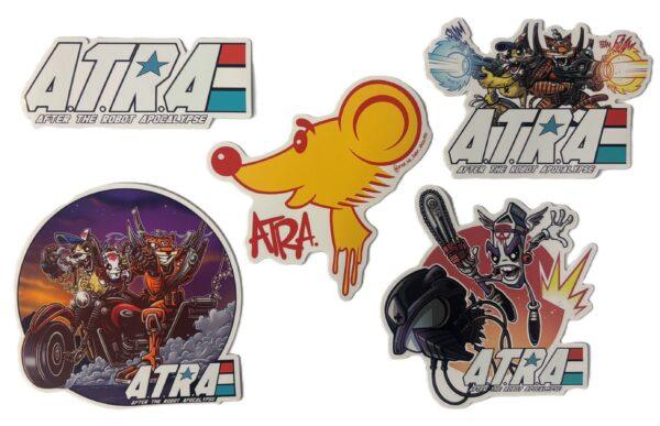 Robot Apocalypse Sticker Pack #3