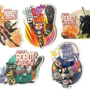 Robot Apocalypse Sticker Pack #2